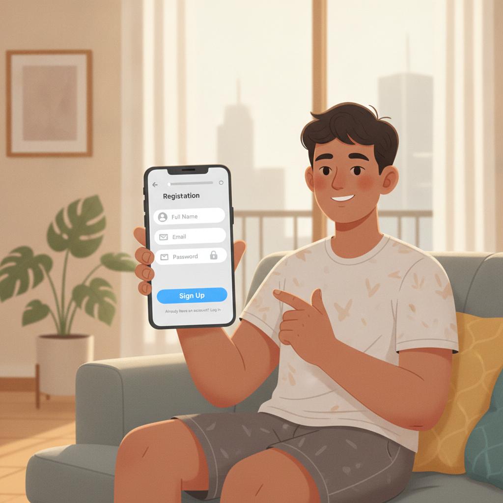 Illustration: How to Register an RK Phantom Account in 5 Simple Steps