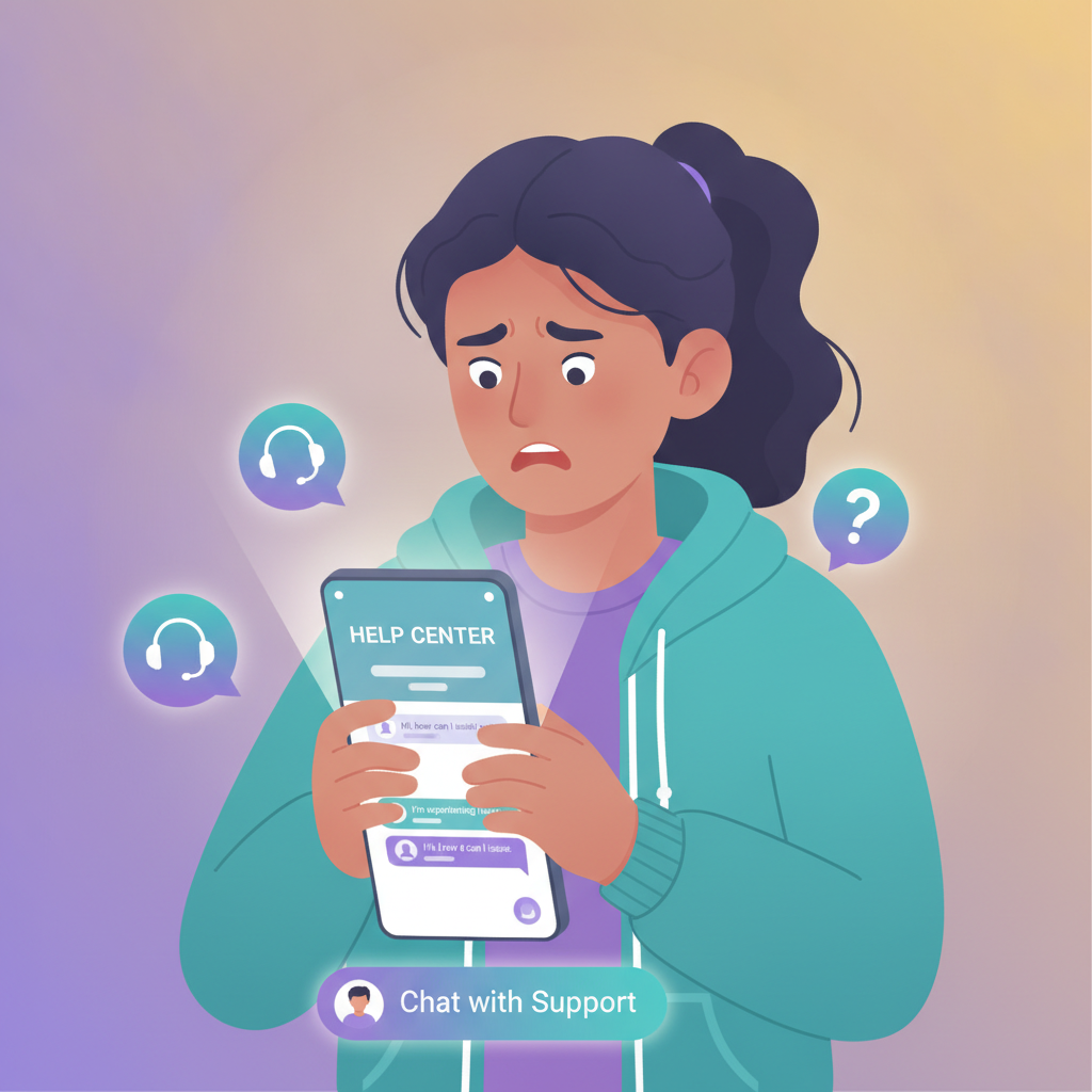 Illustration: RK Phantom Customer Support: How to Get Help as a New Player
